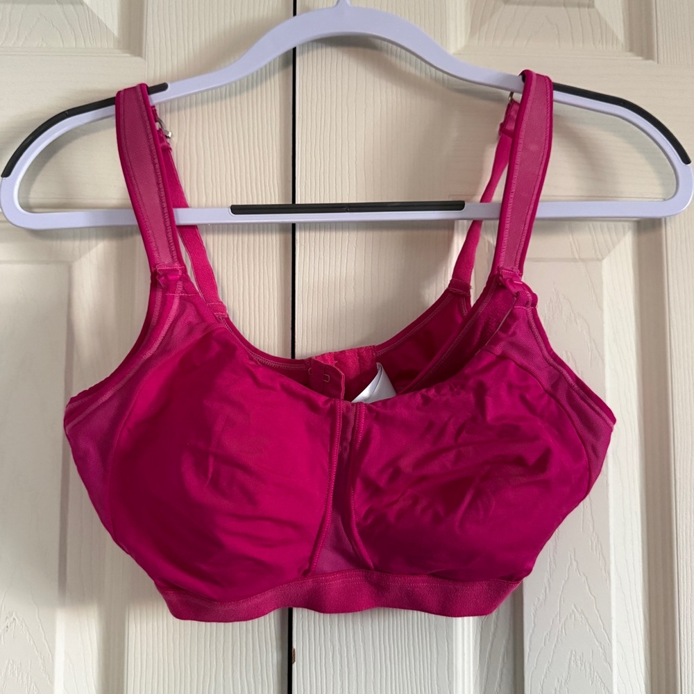Belabumbum Hot Pink nursing sports bra Size Medium